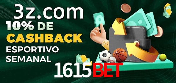 10% de bônus de cashback na 1615BET